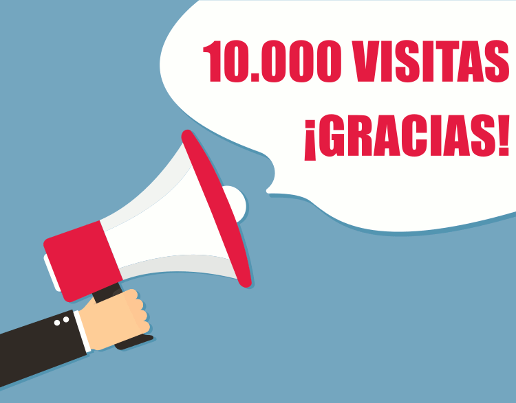 ¡10.000 Visitas al Blog!