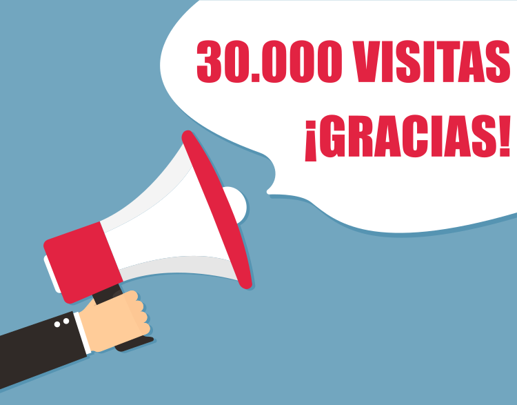 ¡30.000 Visitas al Blog!